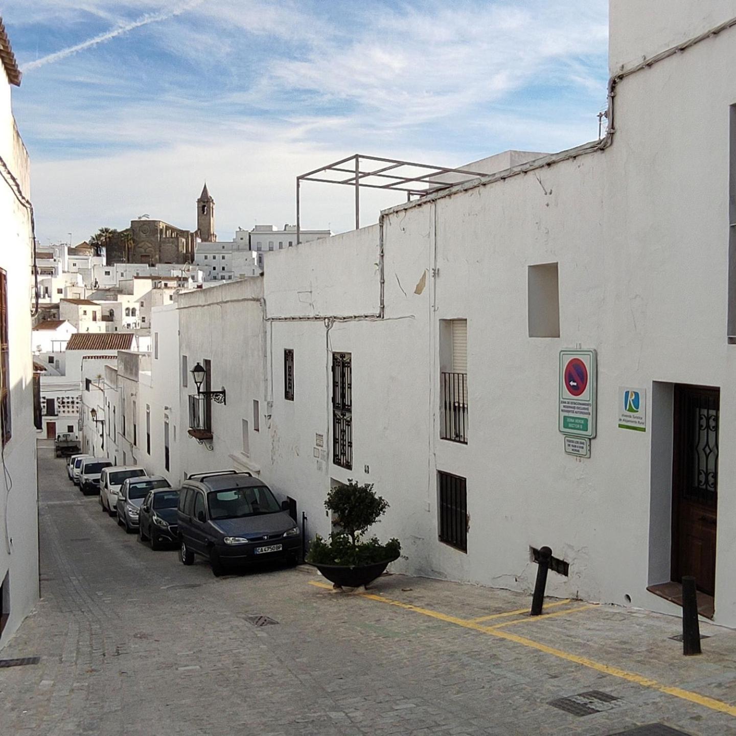 Vejer Zona Centro, Apartamento Loft Cal Y Canto, Esquina De La Pita Vejer de la Frontera Bagian luar foto